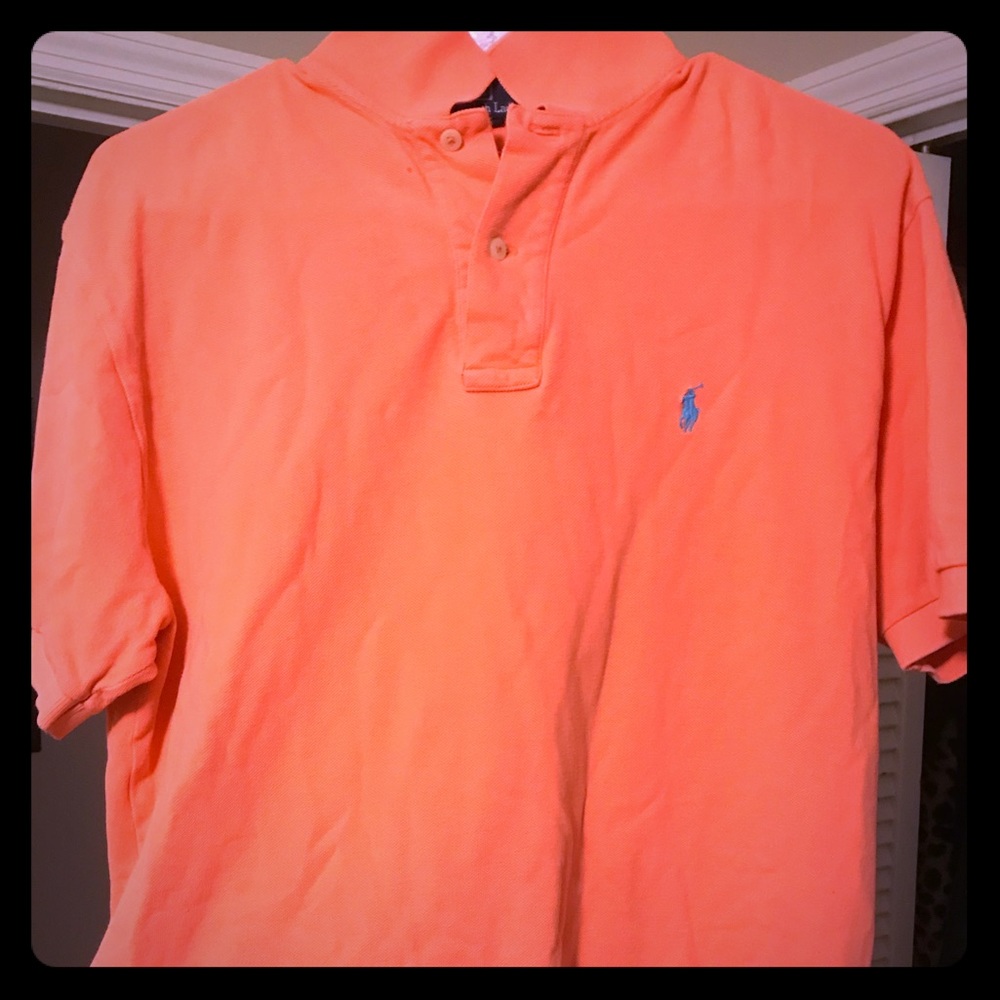 Ralph Lauren Orange Polo short sleeve